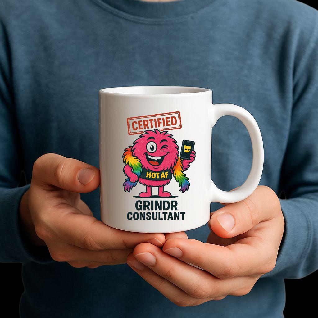 Funny Online dating mug. Funny LGBTQ+ Pride Coffee Cup, Rude Humour
