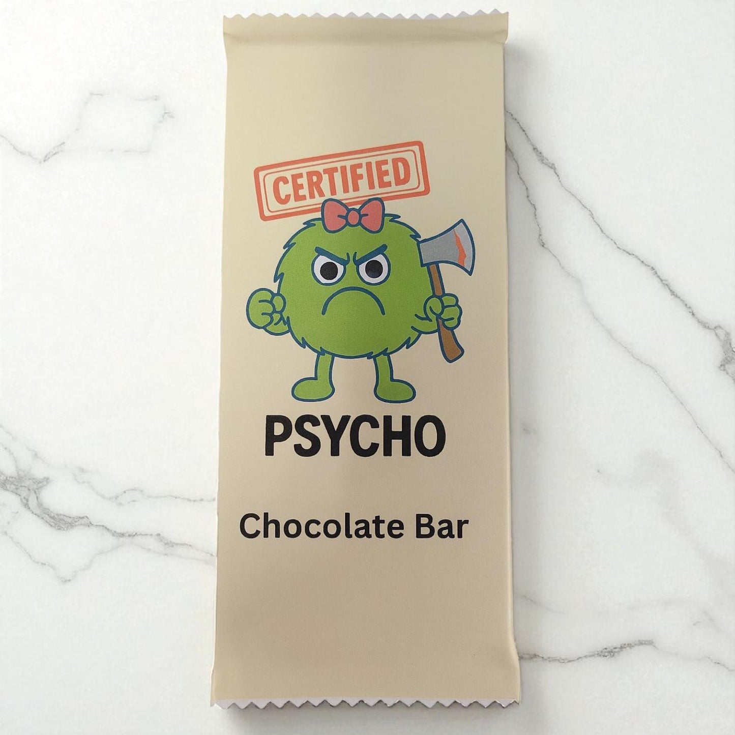Funny Novelty Wrapper Over Sealed Chocolate Bar Gift for Her, Girlfriend, Friend, Birthday, Stocking Filler For Secret Santa, Chocolate Bar