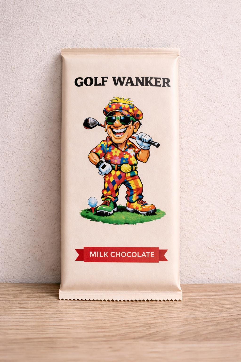 Rude Golf Chocolate Bar: Funny Novelty Birthday/Christmas Gift For a Golf wanker
