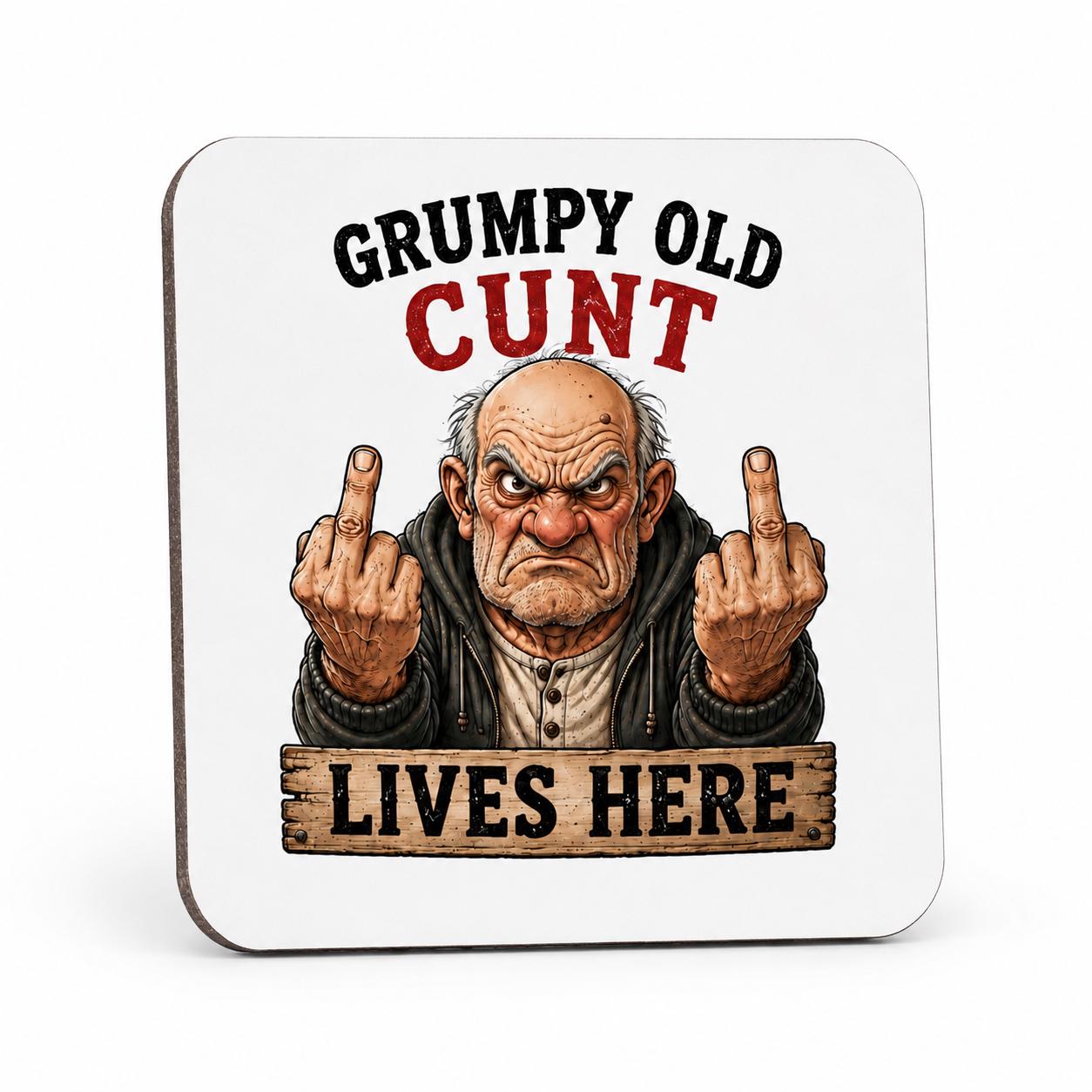 Rude Grumpy Old Man Mug – Funny Offensive Coffee Cup – Adult Humour Gift