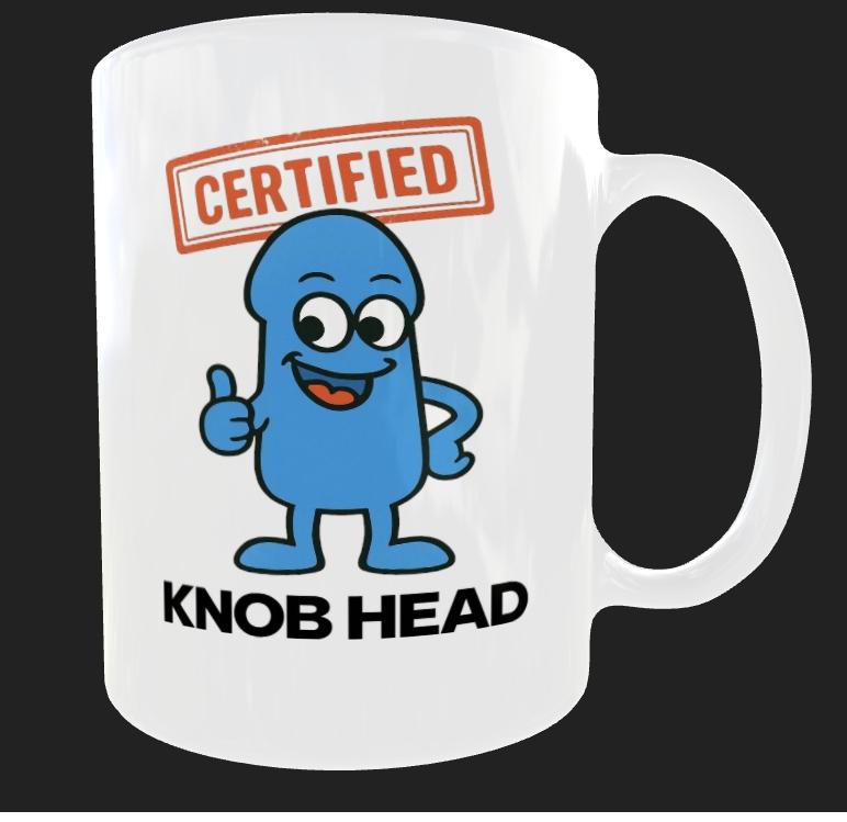 Funny Mug, Rude Christmas Gift For Him. Cheeky Stocking Filler.