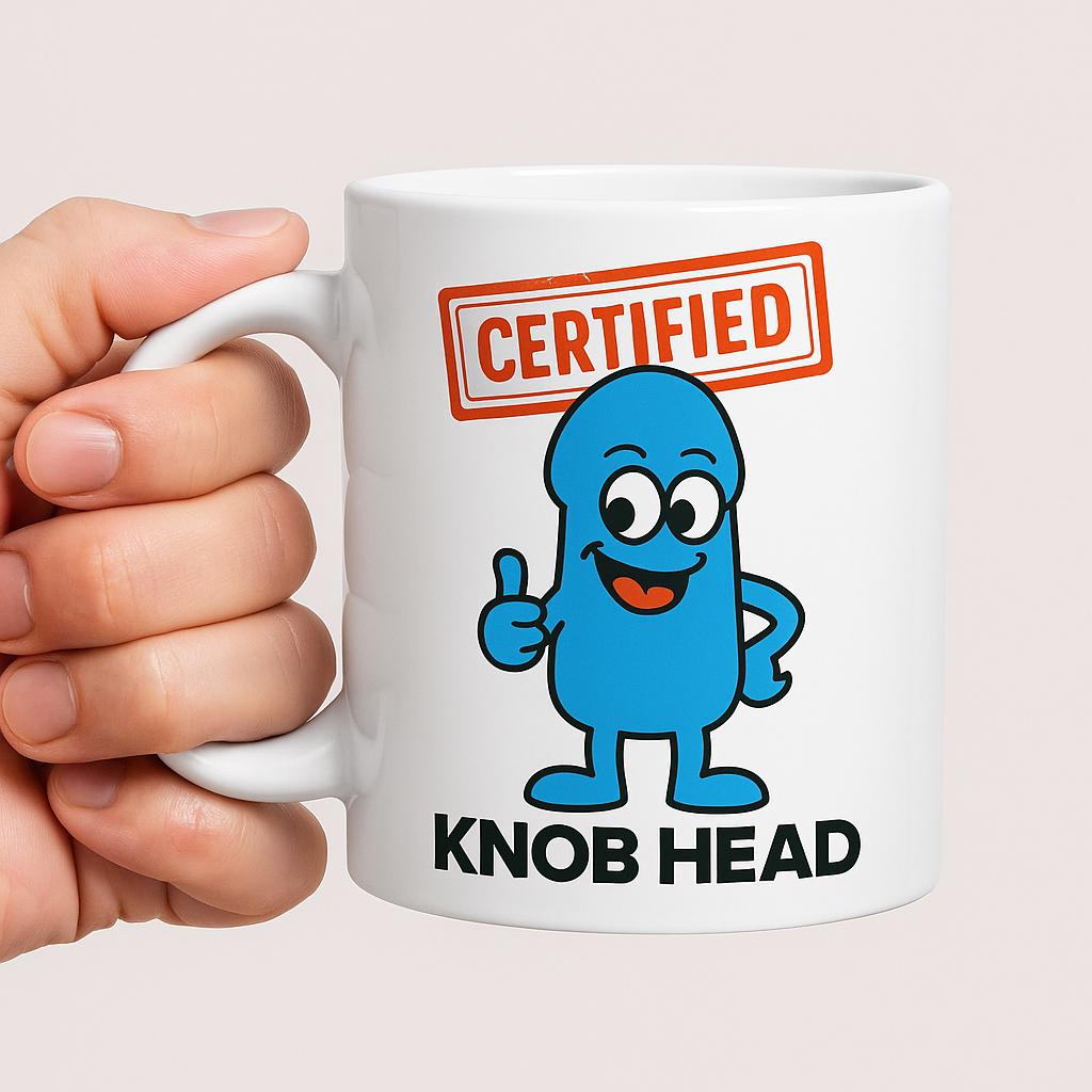 Funny Mug, Rude Christmas Gift For Him. Cheeky Stocking Filler.