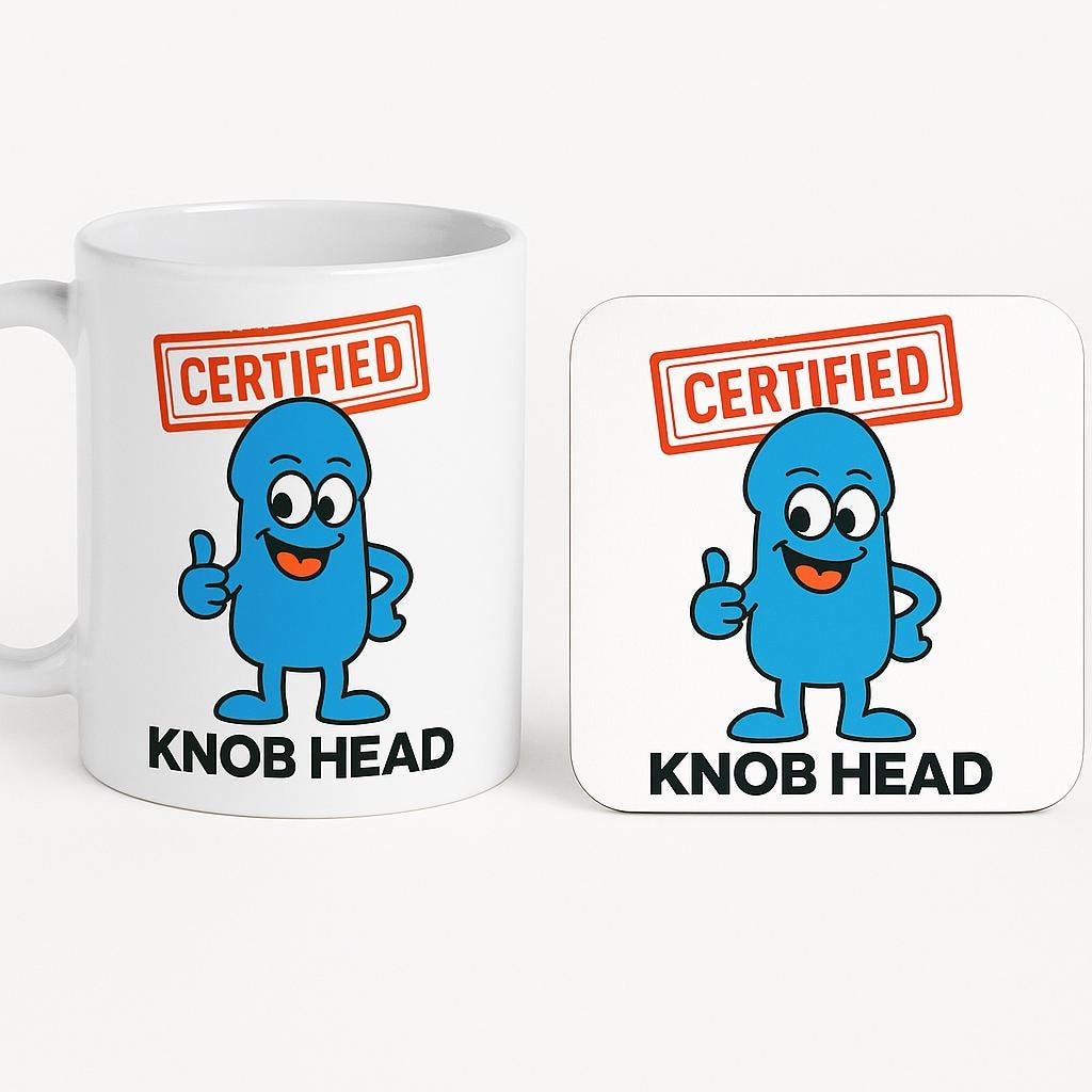 Funny Mug, Rude Christmas Gift For Him. Cheeky Stocking Filler.