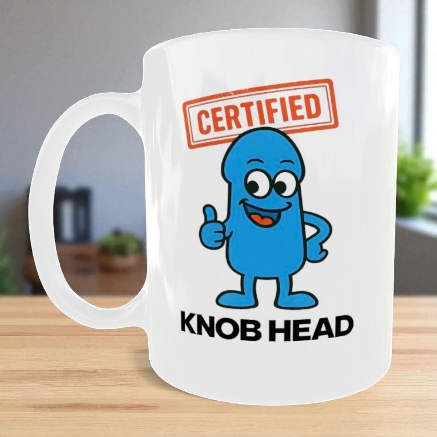 Funny Mug, Rude Christmas Gift For Him. Cheeky Stocking Filler.