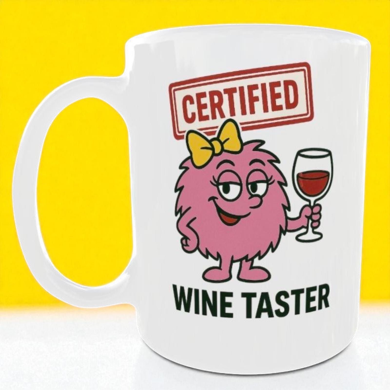 Funny Mug For Women Certified Wine Lover Gift