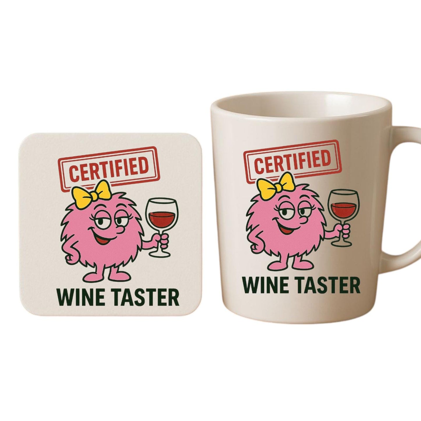 Funny Mug For Women Certified Wine Lover Gift