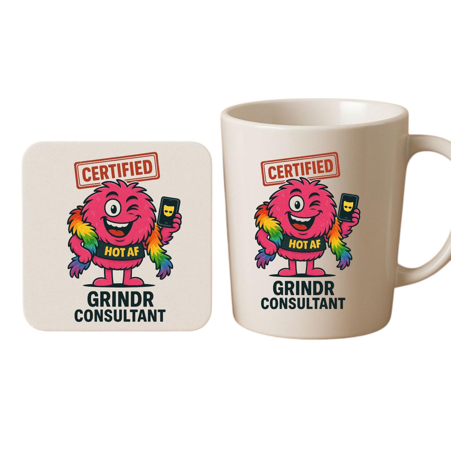 Funny Online dating mug. Funny LGBTQ+ Pride Coffee Cup, Rude Humour