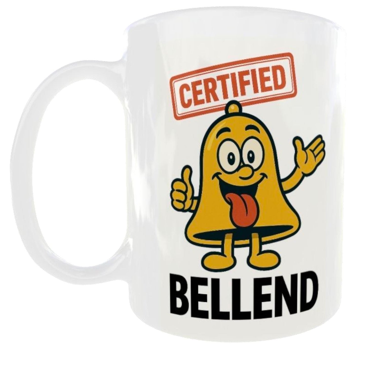 Funny 'Certified Bellend' Mug - Cheeky Novelty Gift