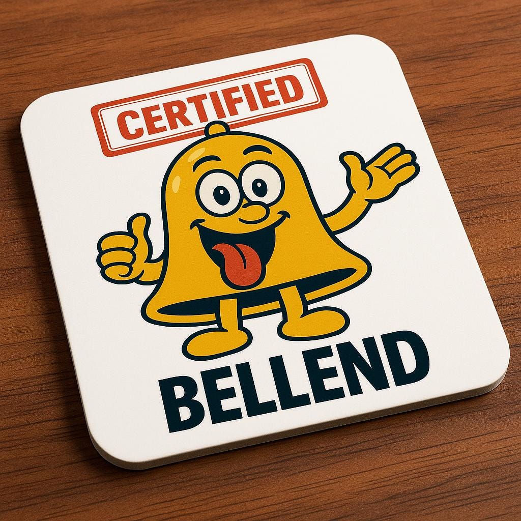 Funny 'Certified Bellend' Mug - Cheeky Novelty Gift