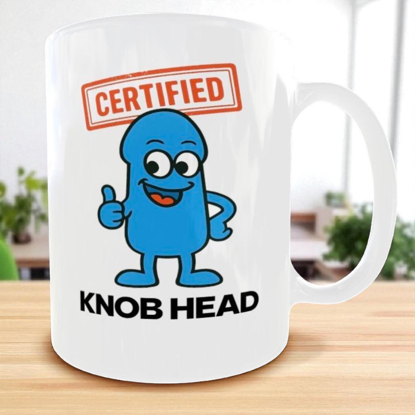 Funny Mug, Rude Christmas Gift For Him. Cheeky Stocking Filler.