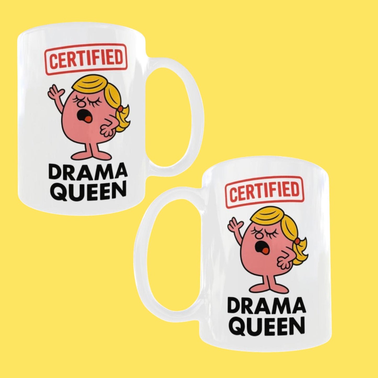 Drama Queen Coffee Mug, Funny Gift for Her, Sister, Friend
