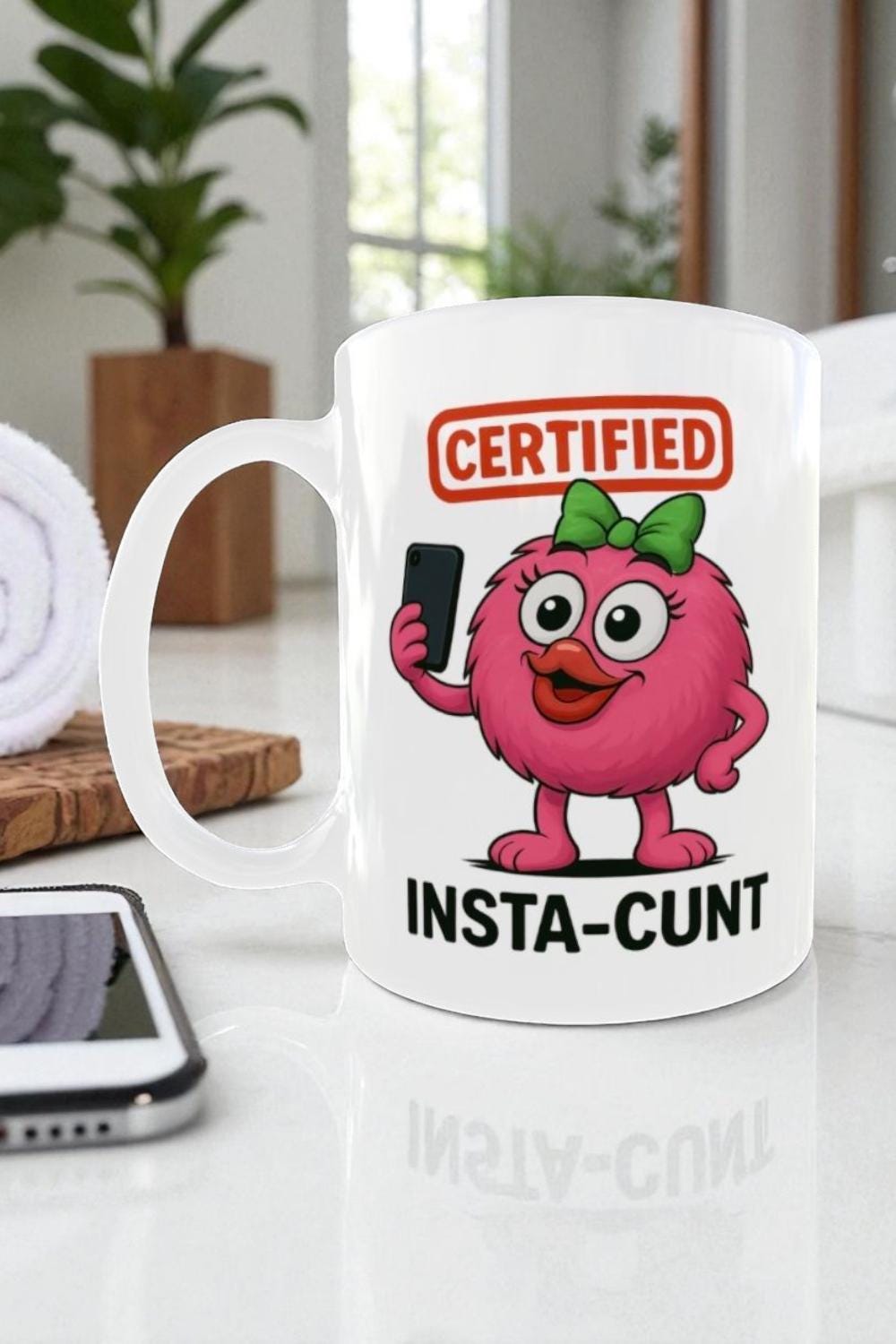 Funny Rude social media Mug, Birthday/Christmas Gift For Friends
