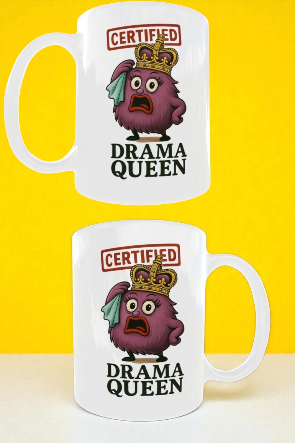 Drama Queen Mug: Funny Gift, Secret Santa Present