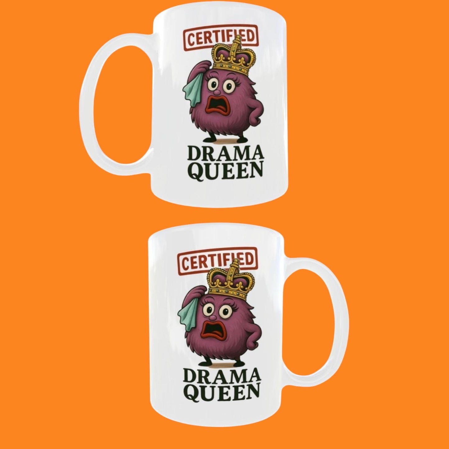 Drama Queen Mug: Funny Gift, Secret Santa Present