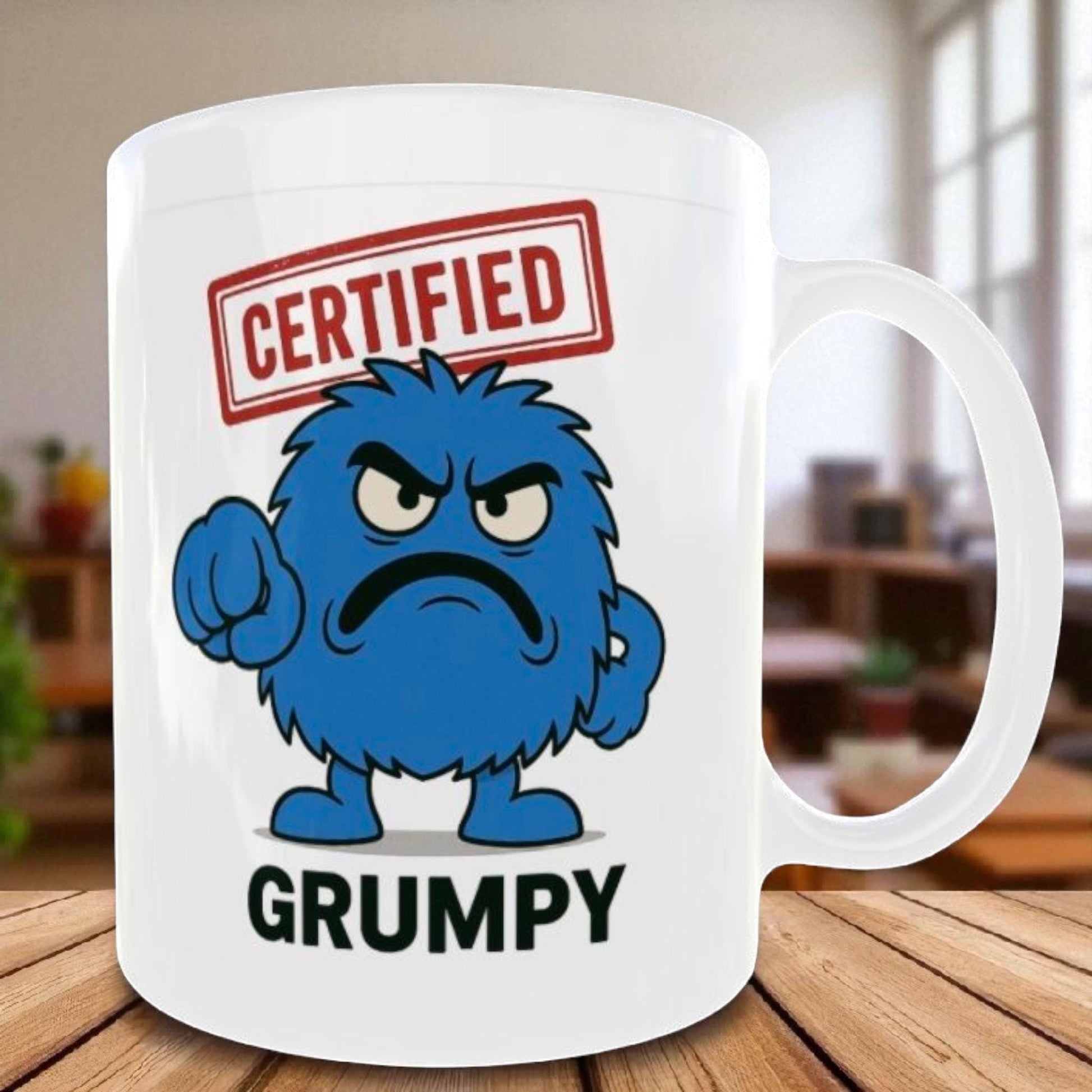 Funny Rude Grumpy Mug – Joke Gift For Grumpy Men