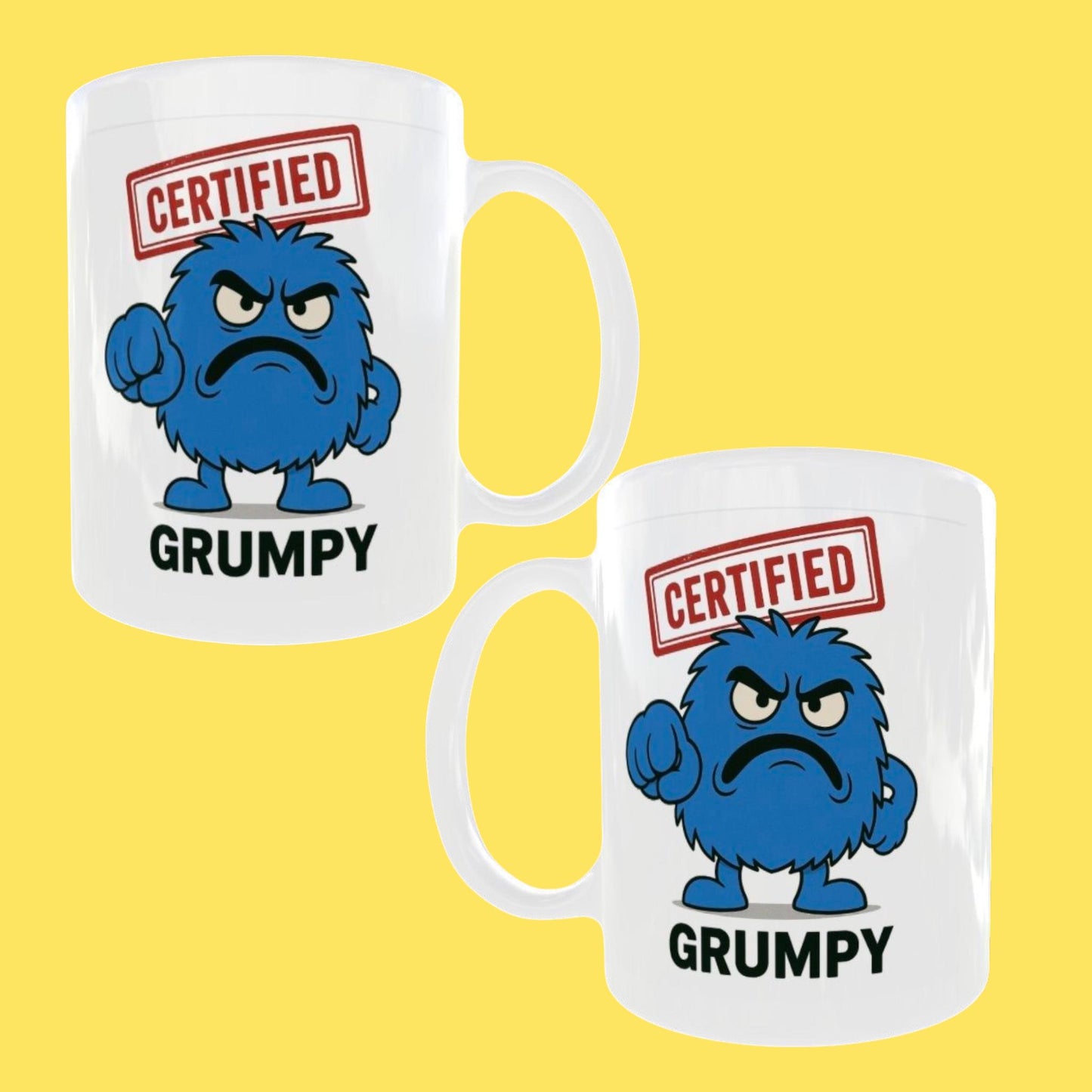 Funny Rude Grumpy Mug – Joke Gift For Grumpy Men
