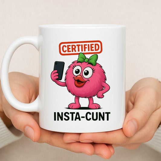 Funny Rude social media Mug, Birthday/Christmas Gift For Friends