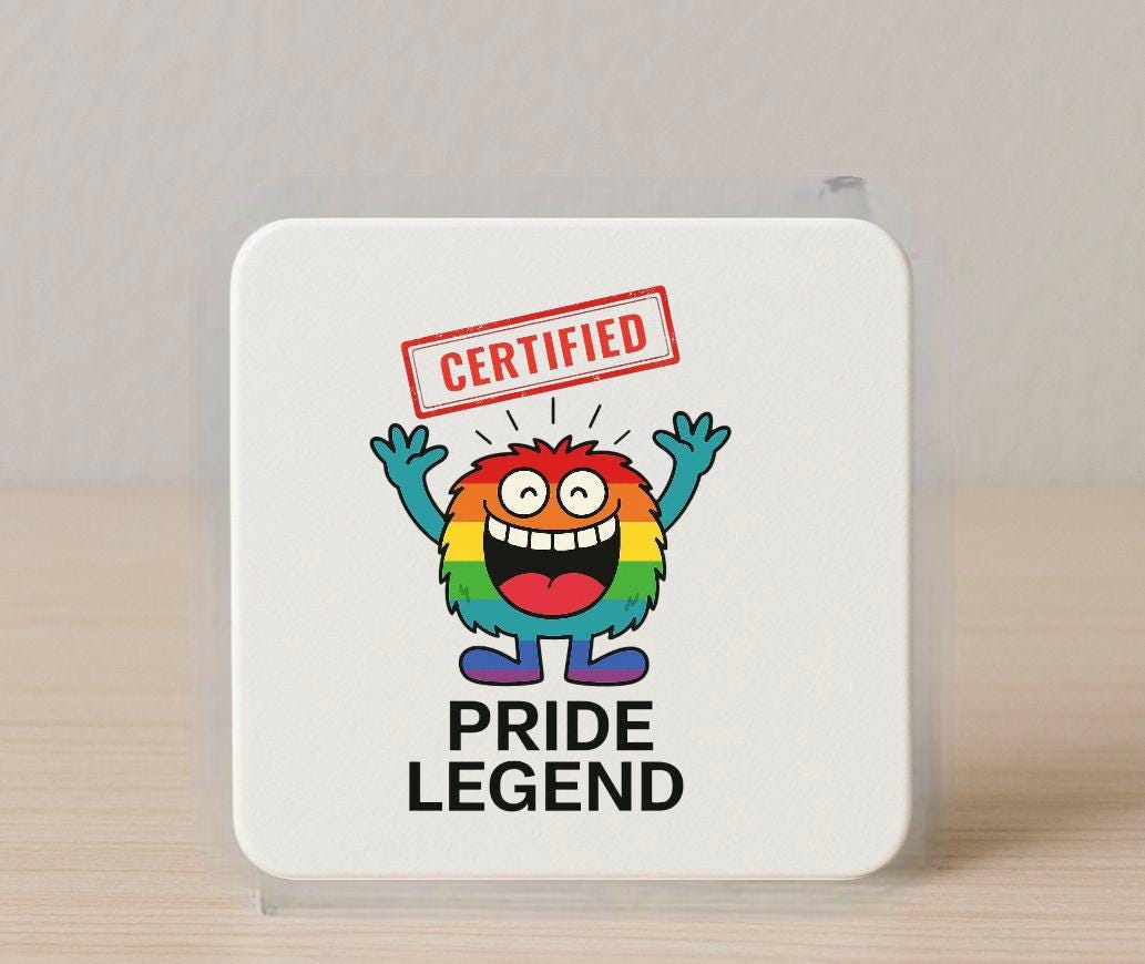 Funny Pride Legend Mug LGBTQ+ Rainbow Coffee Cup
