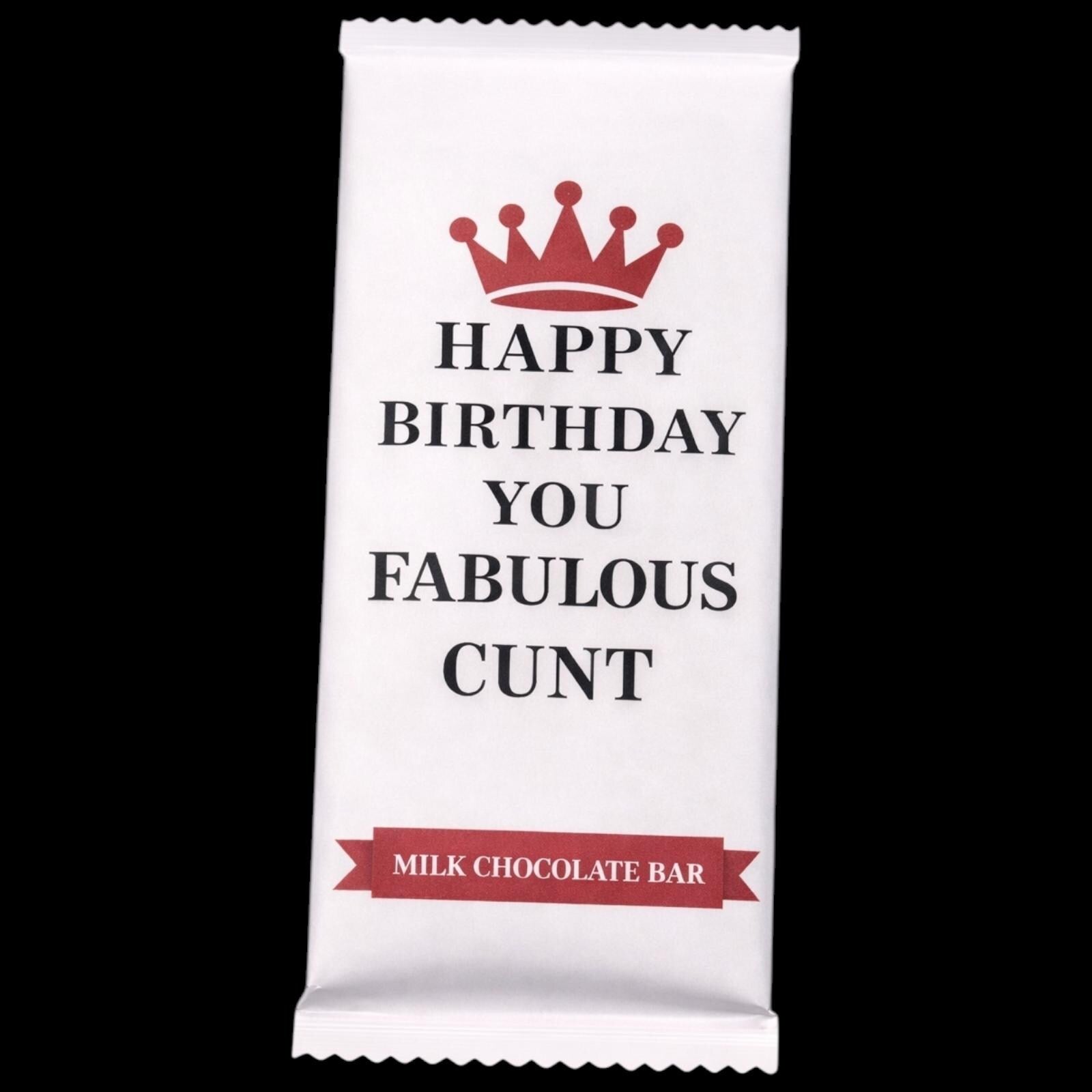 Rude Novelty Chocolate Bar: Funny Birthday or Christmas Stocking Filler Gift.