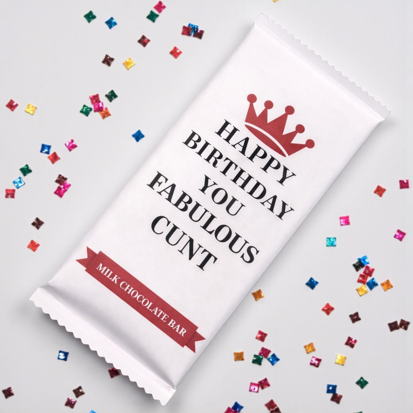 Rude Novelty Chocolate Bar: Funny Birthday or Christmas Stocking Filler Gift.