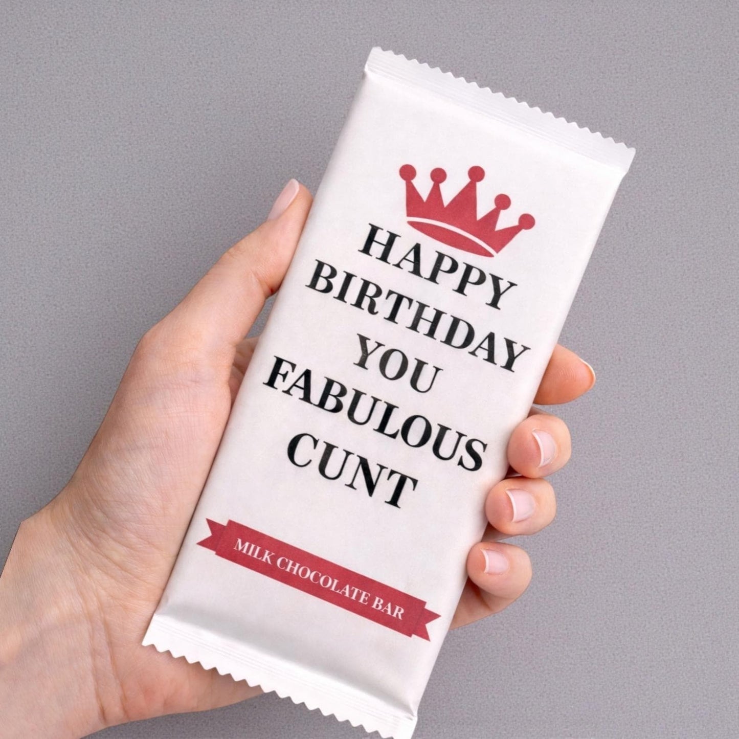 Rude Novelty Chocolate Bar: Funny Birthday or Christmas Stocking Filler Gift.