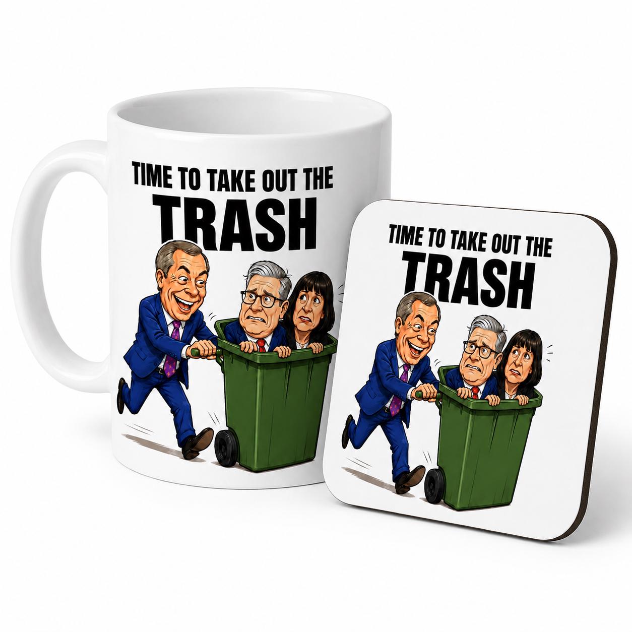 Nigel Farage UK Politics Mug Funny Coffee /TEA Cup Novelty Gift. Reform Politics