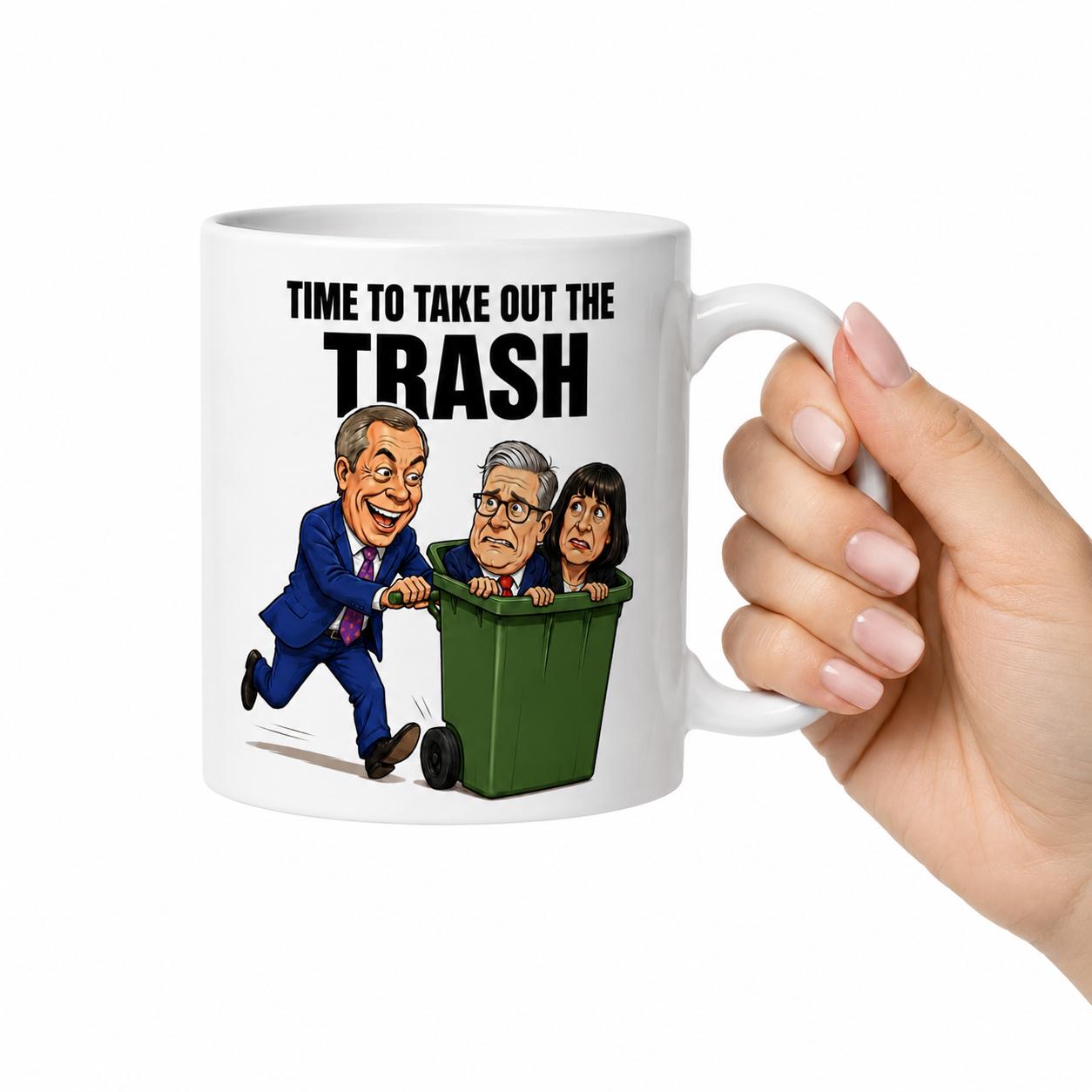 Nigel Farage UK Politics Mug Funny Coffee /TEA Cup Novelty Gift. Reform Politics