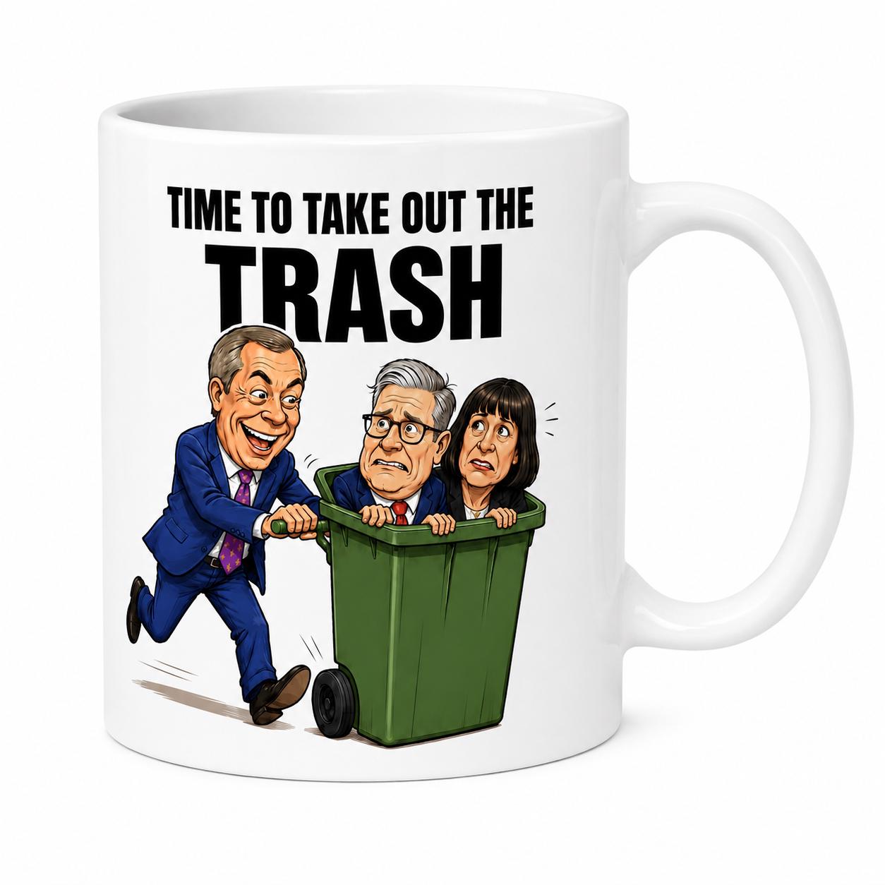Nigel Farage UK Politics Mug Funny Coffee /TEA Cup Novelty Gift. Reform Politics