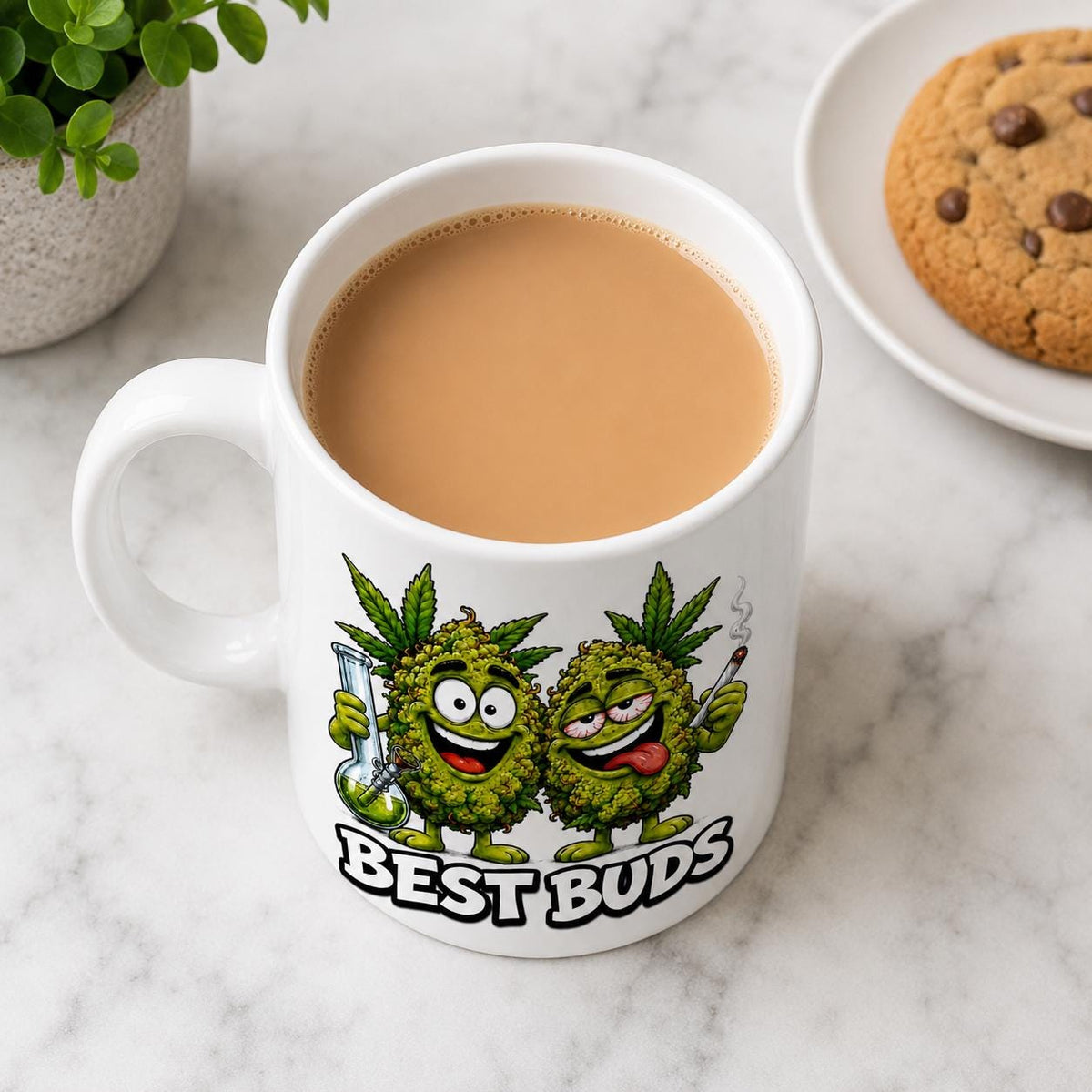 Funny weed  Gift For Friends, Cannabis Weed Coffee Cup, Novelty 420 Birthday Present, Joke Gag Gift. Stoner Mug