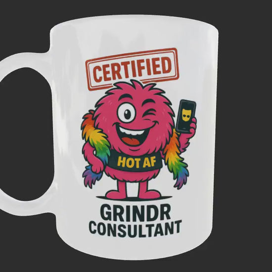 Funny Online dating mug. Funny LGBTQ+ Pride Coffee Cup, Rude Humour