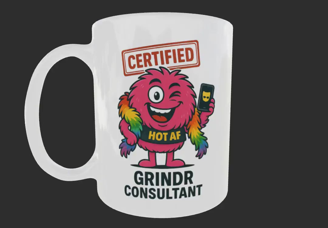 Funny Online dating mug. Funny LGBTQ+ Pride Coffee Cup, Rude Humour