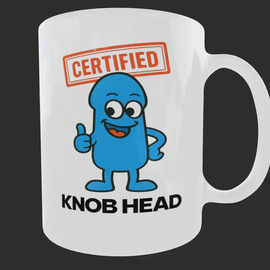 Funny Mug, Rude Christmas Gift For Him. Cheeky Stocking Filler.