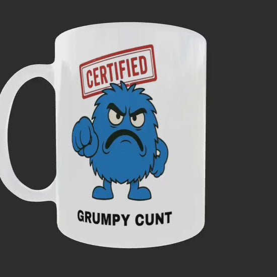 Funny Rude Grumpy Mug – Joke Gift For Grumpy Men