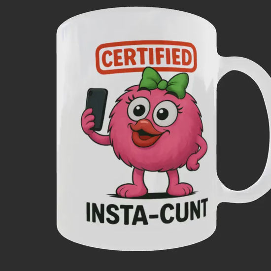 Funny Rude social media Mug, Birthday/Christmas Gift For Friends