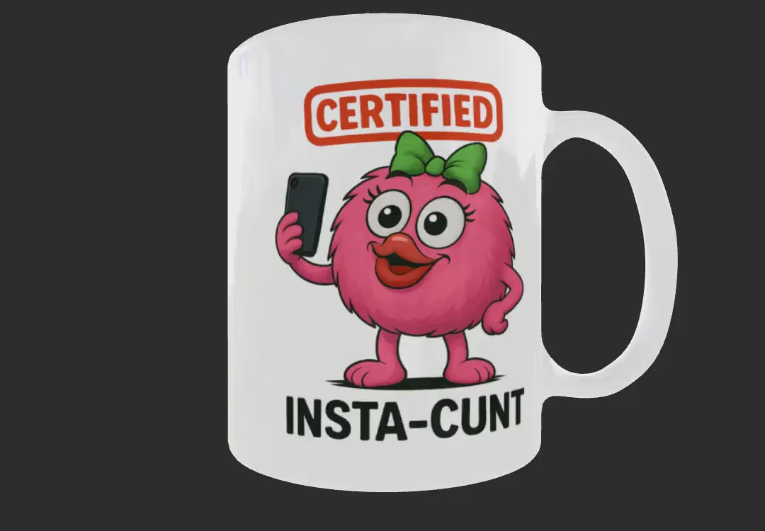 Funny Rude social media Mug, Birthday/Christmas Gift For Friends